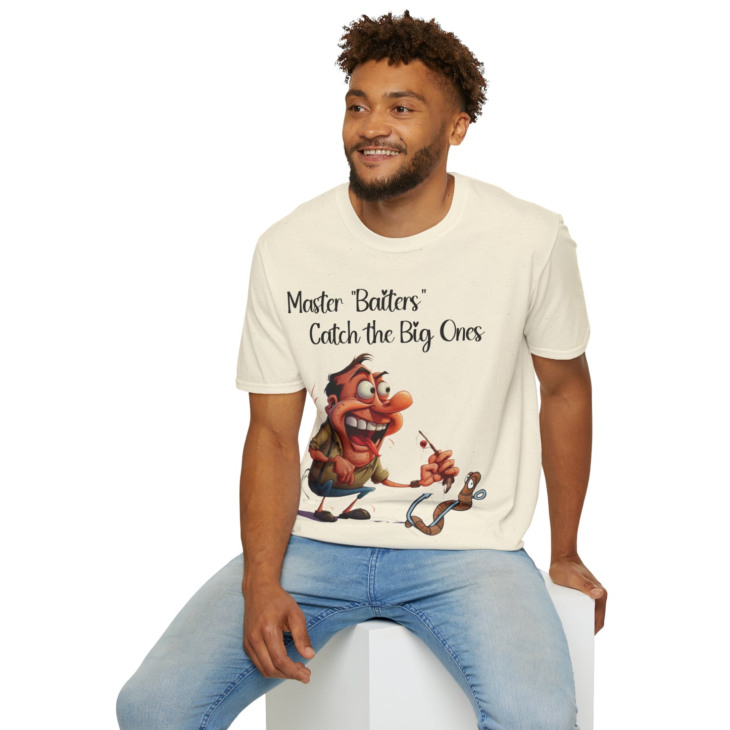 "Master Baiters Catch the Big Ones" Unisex Short Sleeve T-Shirt MB.SS1x