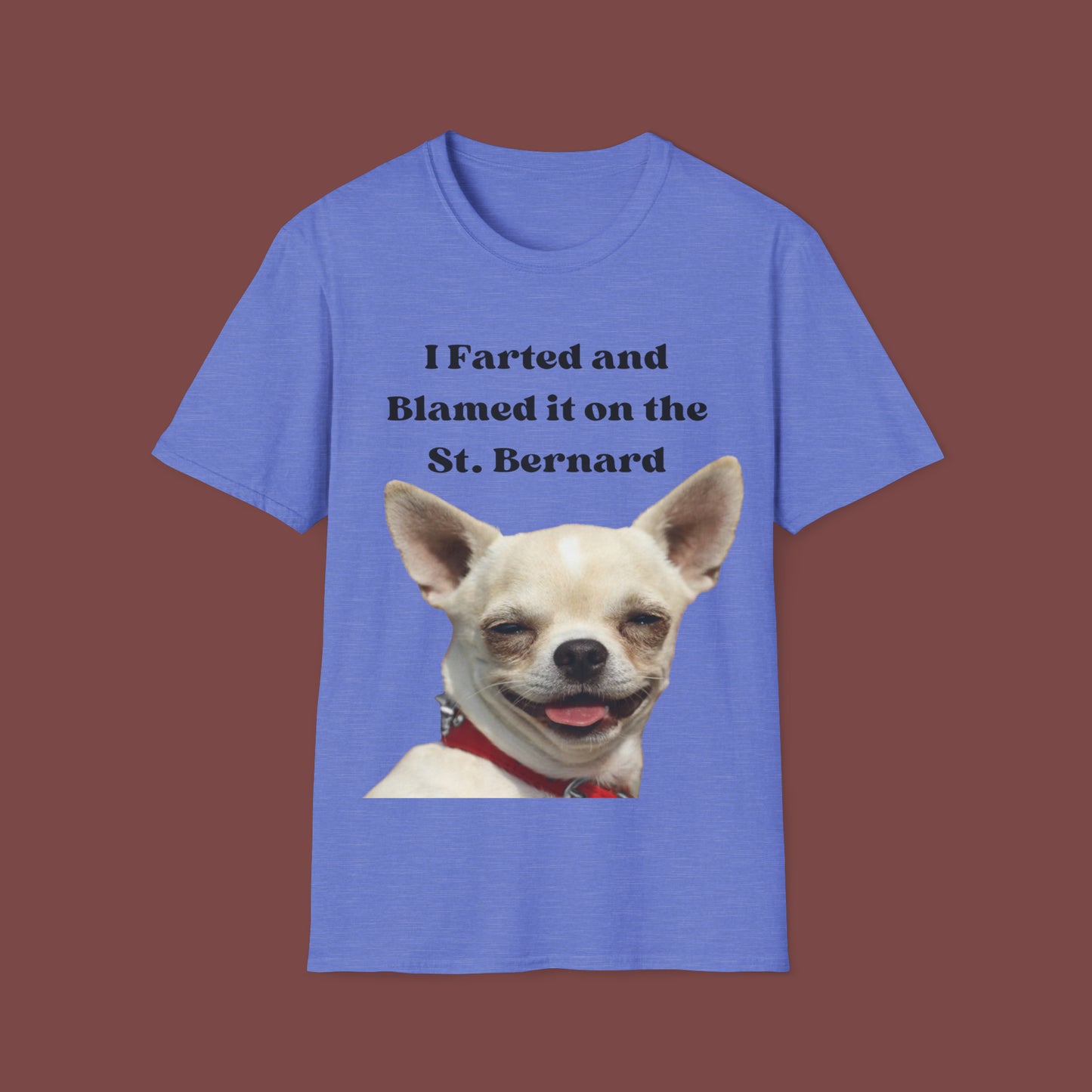"It Was the St. Bernard" Unisex Short Sleeve T-Shirt TSB.SS10b