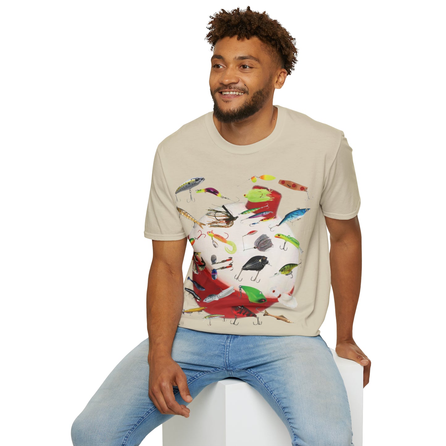 "Antique Fishing Reels" Unisex Short Sleeve T-Shirt AFR.SSa1cx