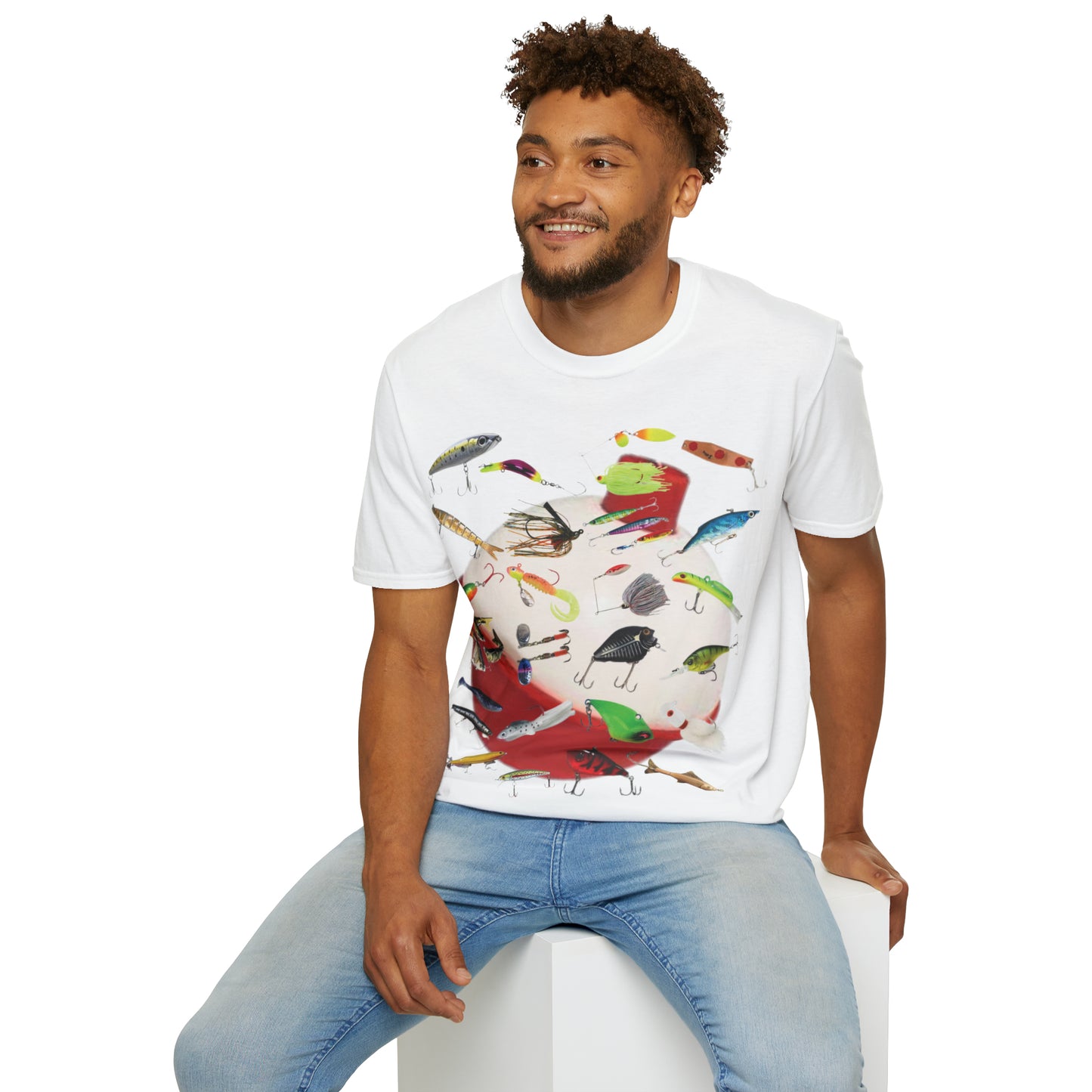 "Antique Fishing Reels" Unisex Short Sleeve T-Shirt AFR.SSa1cx