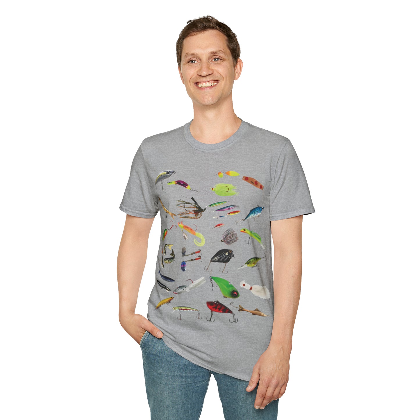 "Lures, Lures, Lures" Unisex Short Sleeve T-Shirt LUR.SSa1x