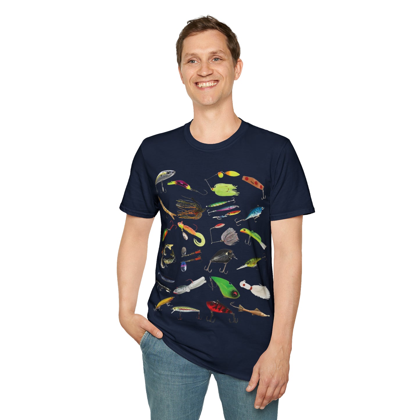 "Lures, Lures, Lures" Unisex Short Sleeve T-Shirt LUR.SSa1x