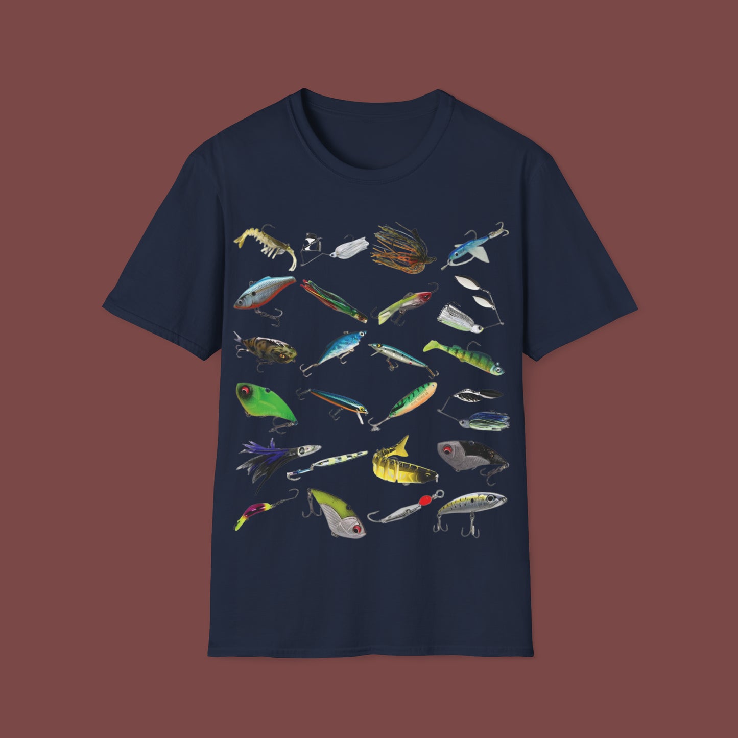 "Lures, Lures, Lures" Unisex Short Sleeve T-Shirt LUR.SSa2bx