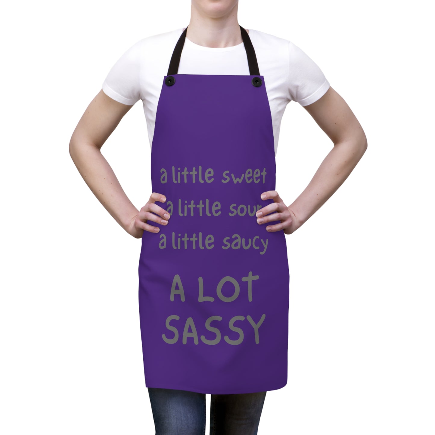"A Lot Sassy" Apron 4S813gpp