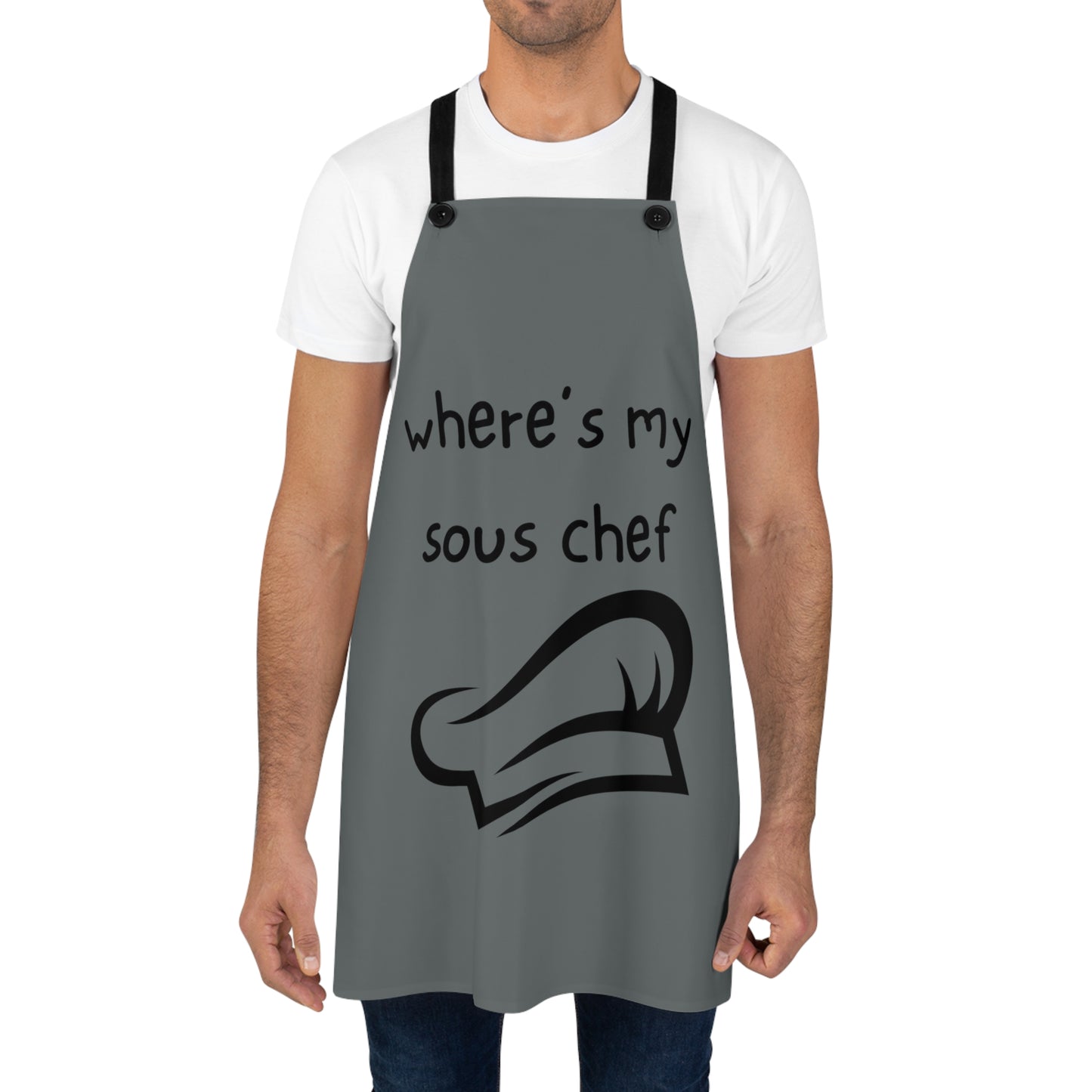 "Where's My Sous Chef" Apron SC15bdg