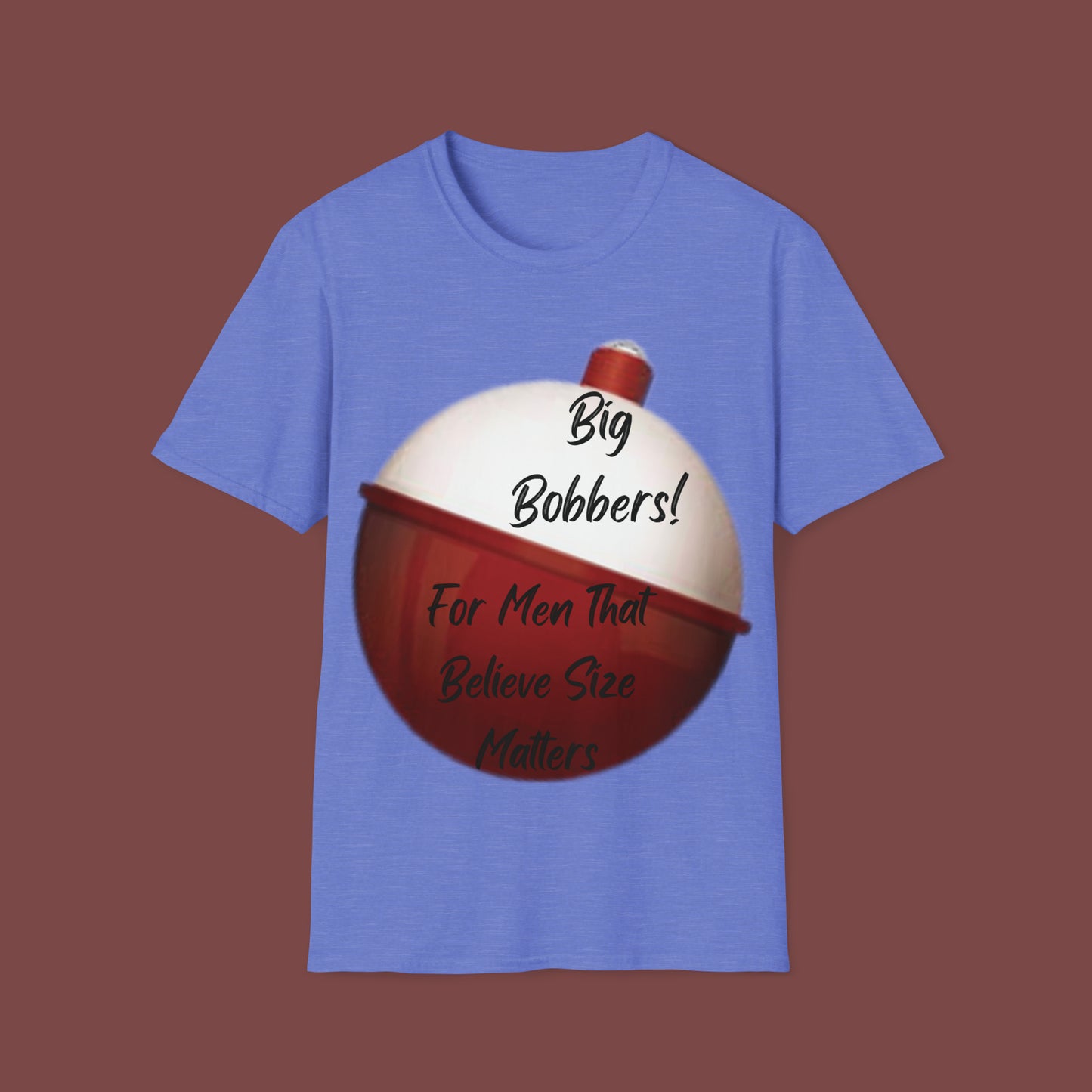 "Big Bobbers, Size Matters" Unisex Short Sleeve T-Shirt BBSM.SS01B