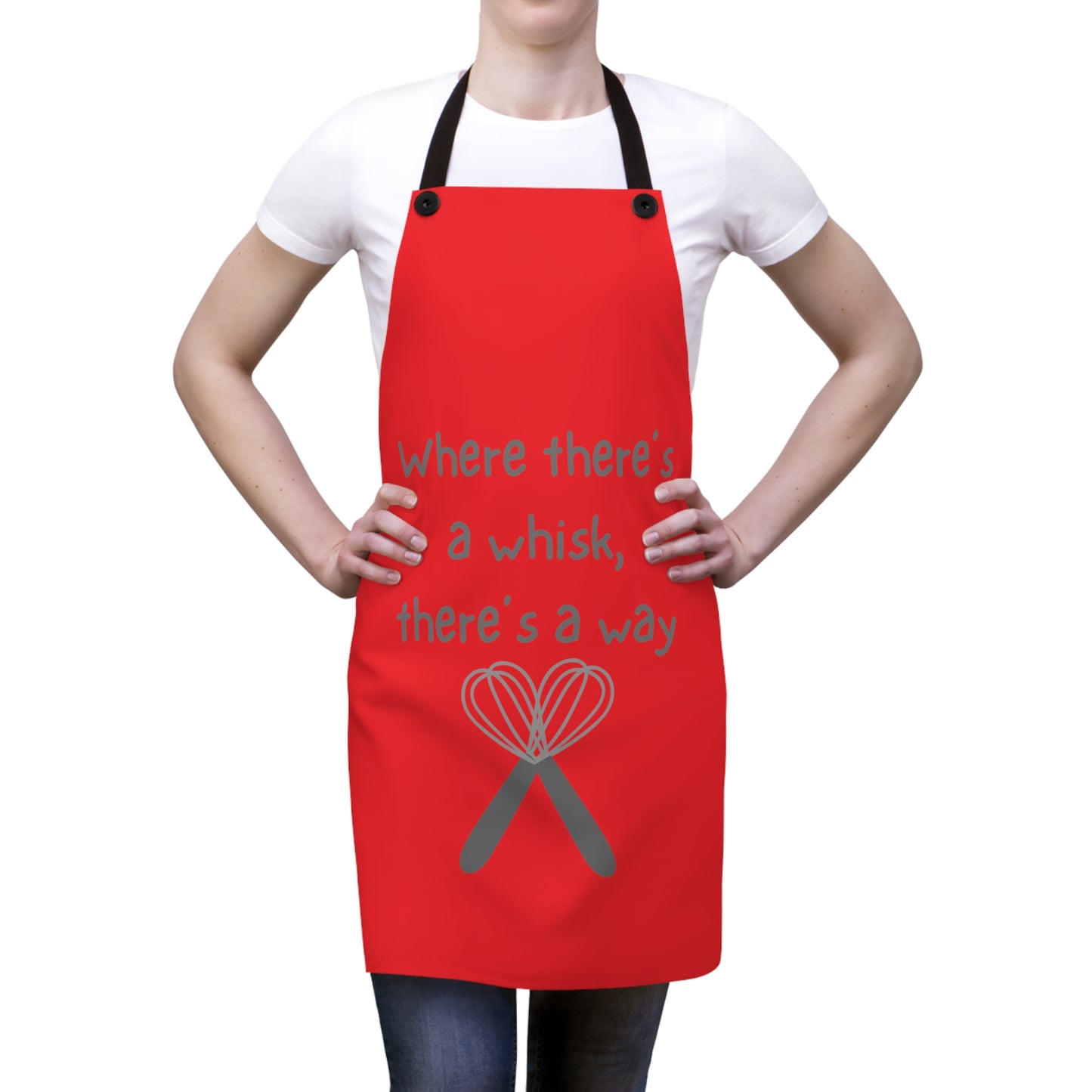 "Where there's a whisk, there's a way" Apron W1000gr