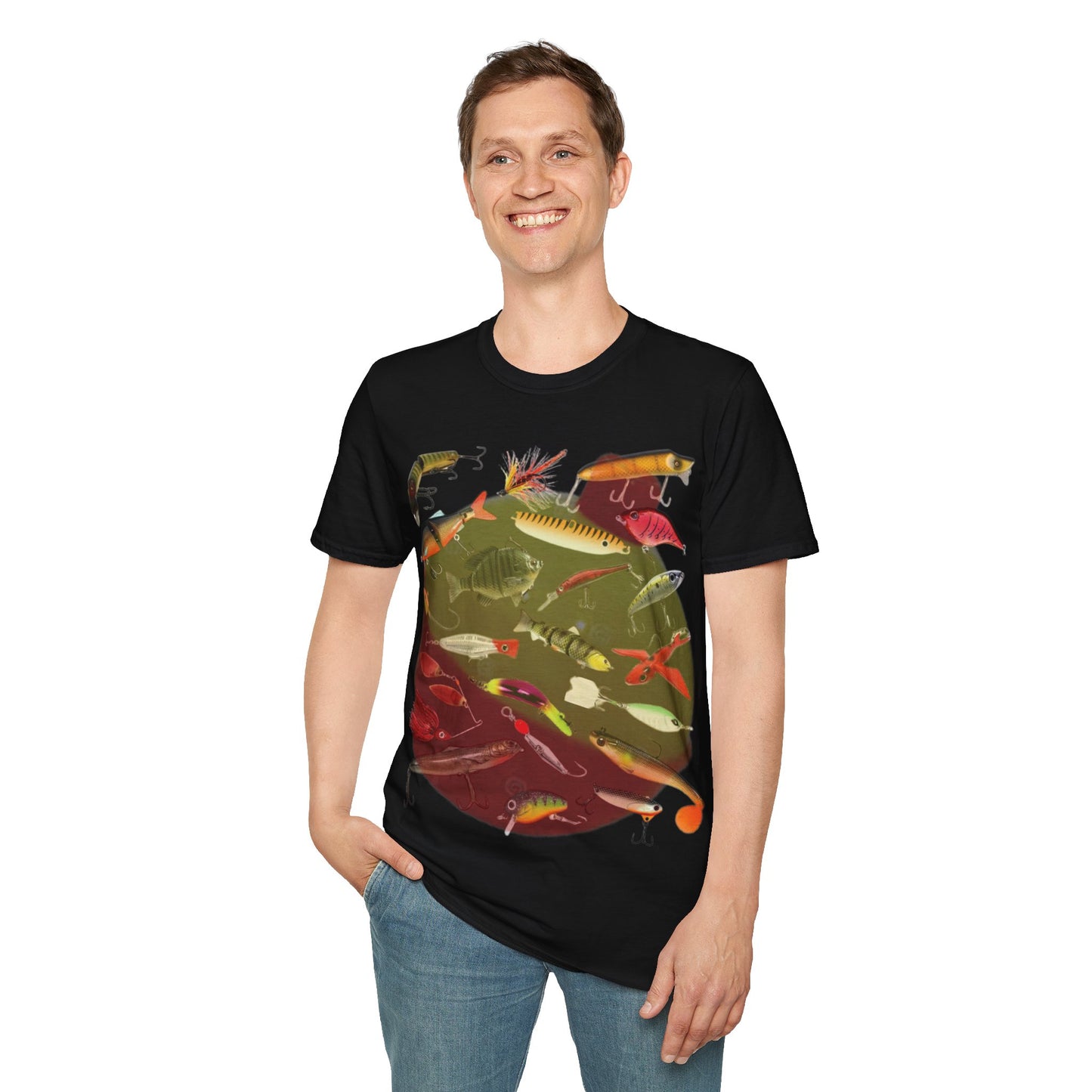 "Lures, Lures, Lures" Unisex Short Sleeve T-Shirt LUR.SSa4ax