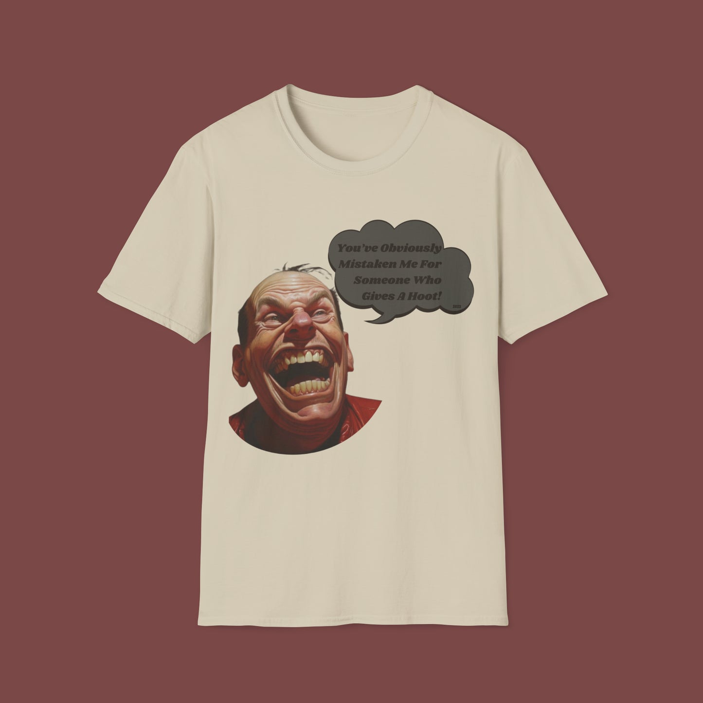 "Who Gives A Hoot" Unisex Short Sleeve T-Shirt WGH.SSa2zx