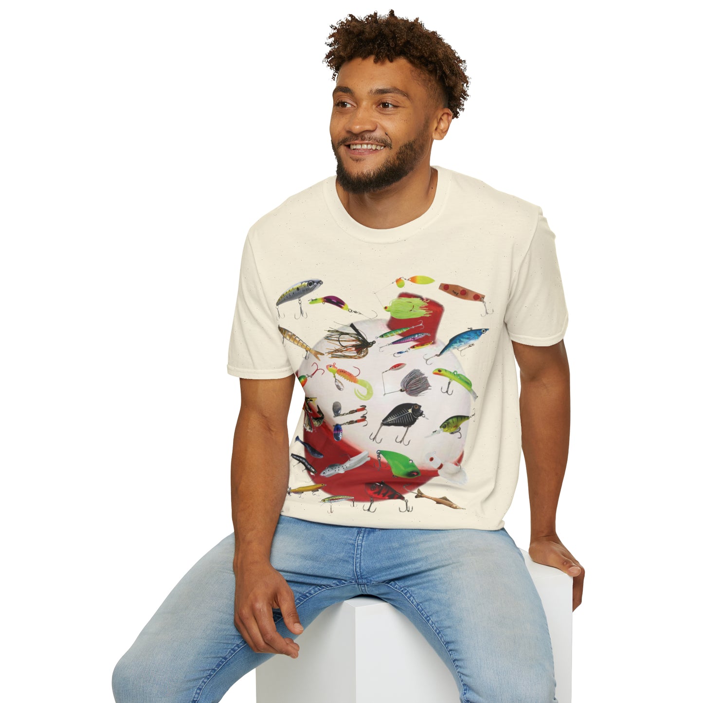 "Antique Fishing Reels" Unisex Short Sleeve T-Shirt AFR.SSa1cx