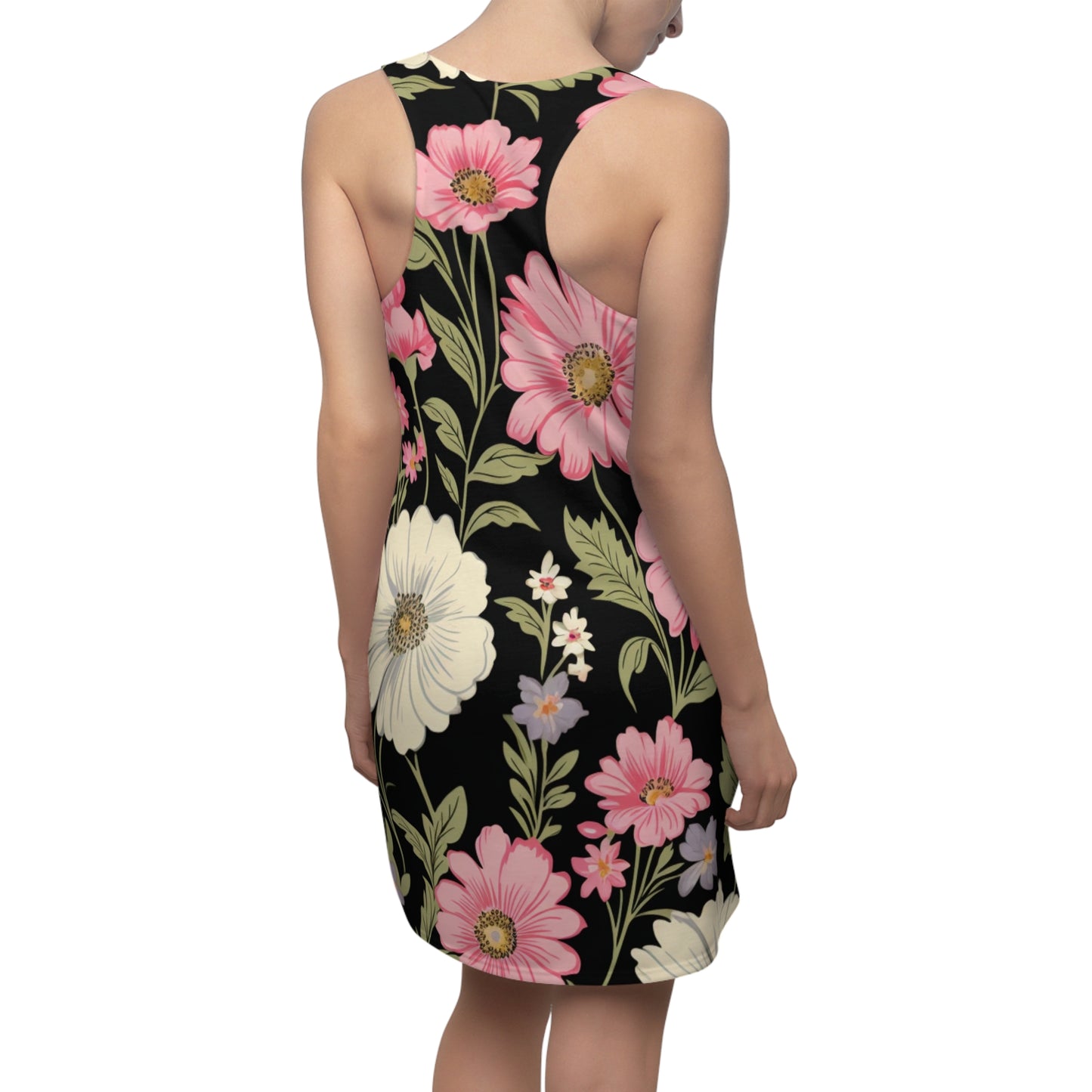 Women's Ditsy Floral Racerback Dress WRBD.001DF3