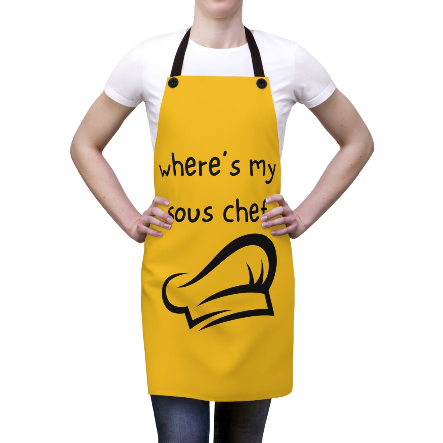 "Where's My Sous Chef" Apron SC15by