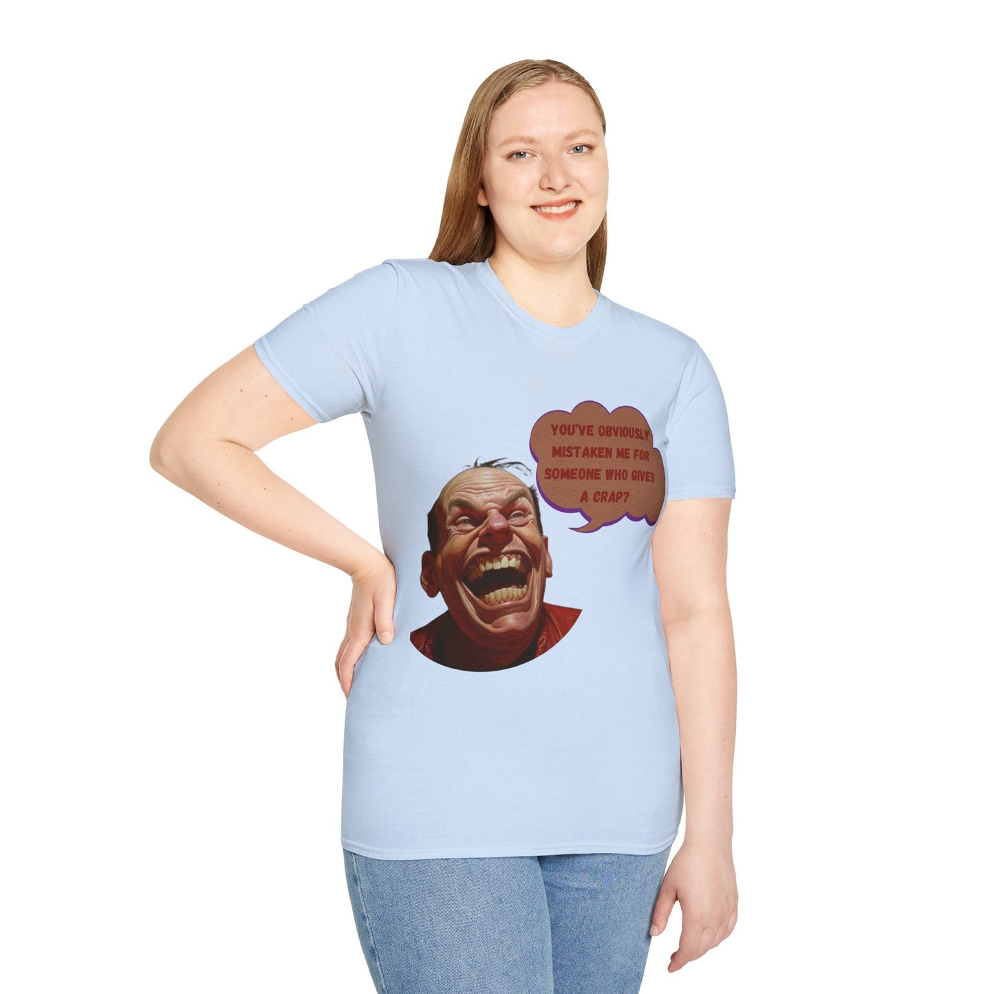 "Who Gives A Crap" Unisex Short Sleeve T-Shirt WGC.SSa7cx