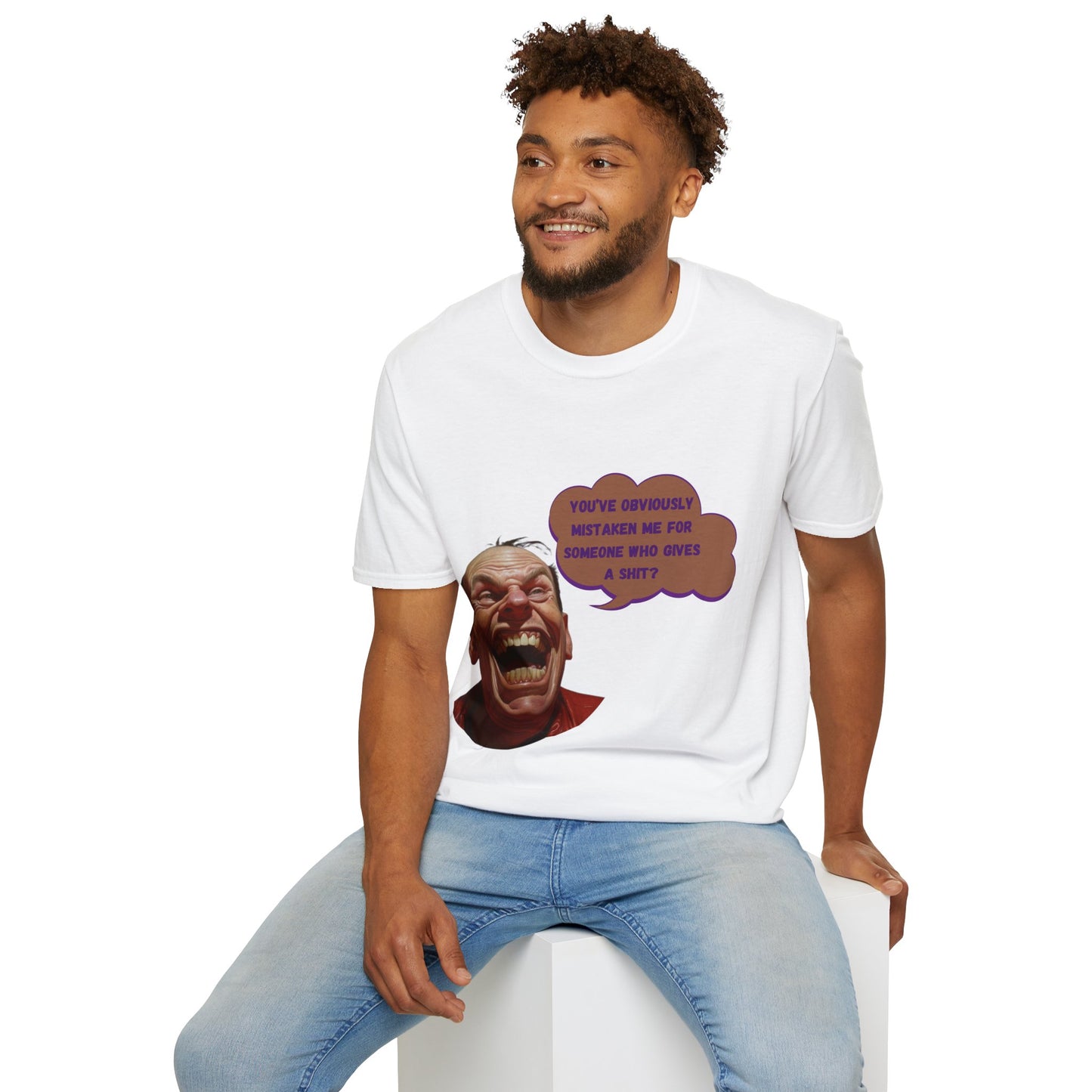 "Who Gives A Shit" Unisex Short Sleeve T-Shirt WGS.SS4fx