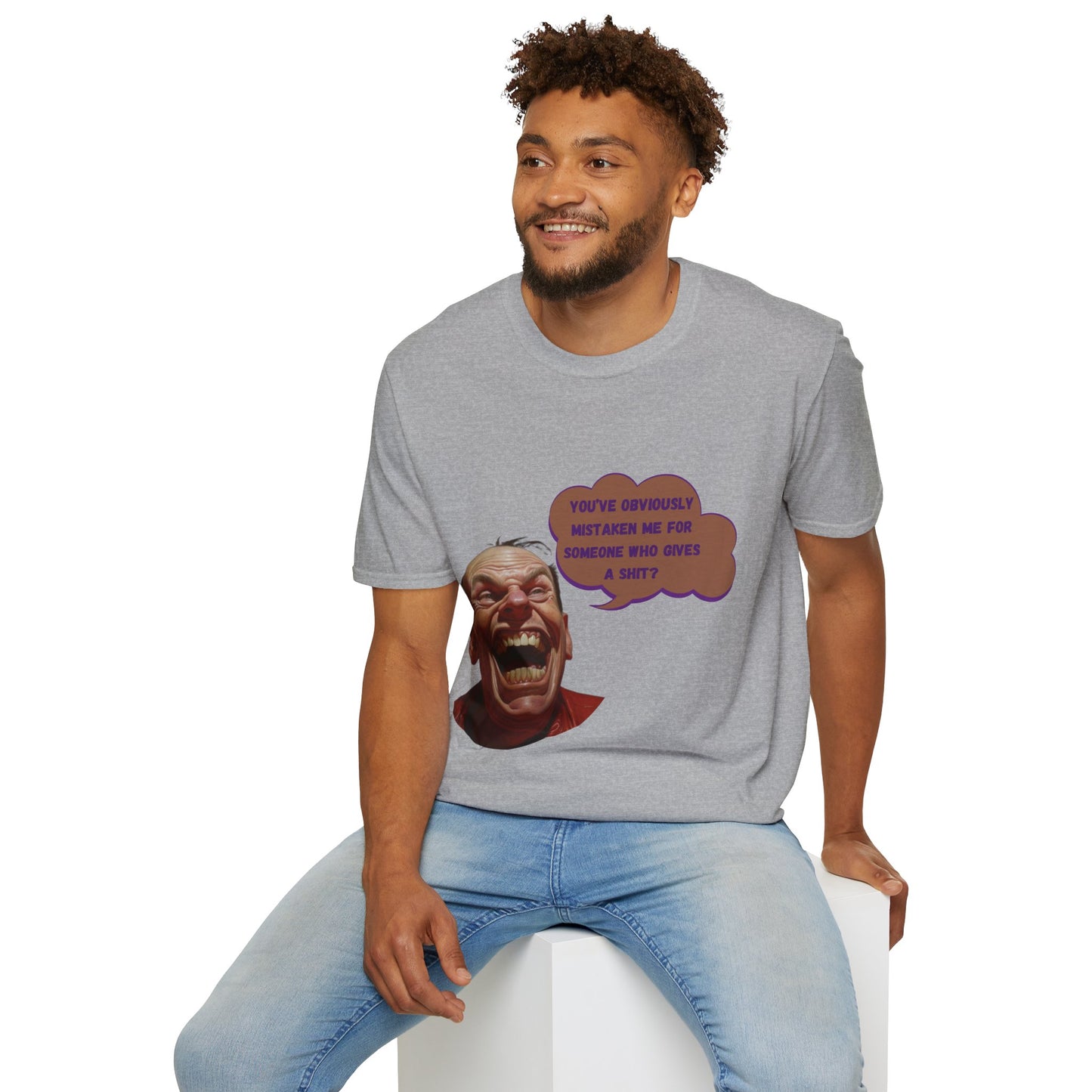 "Who Gives A Shit" Unisex Short Sleeve T-Shirt WGS.SS4fx