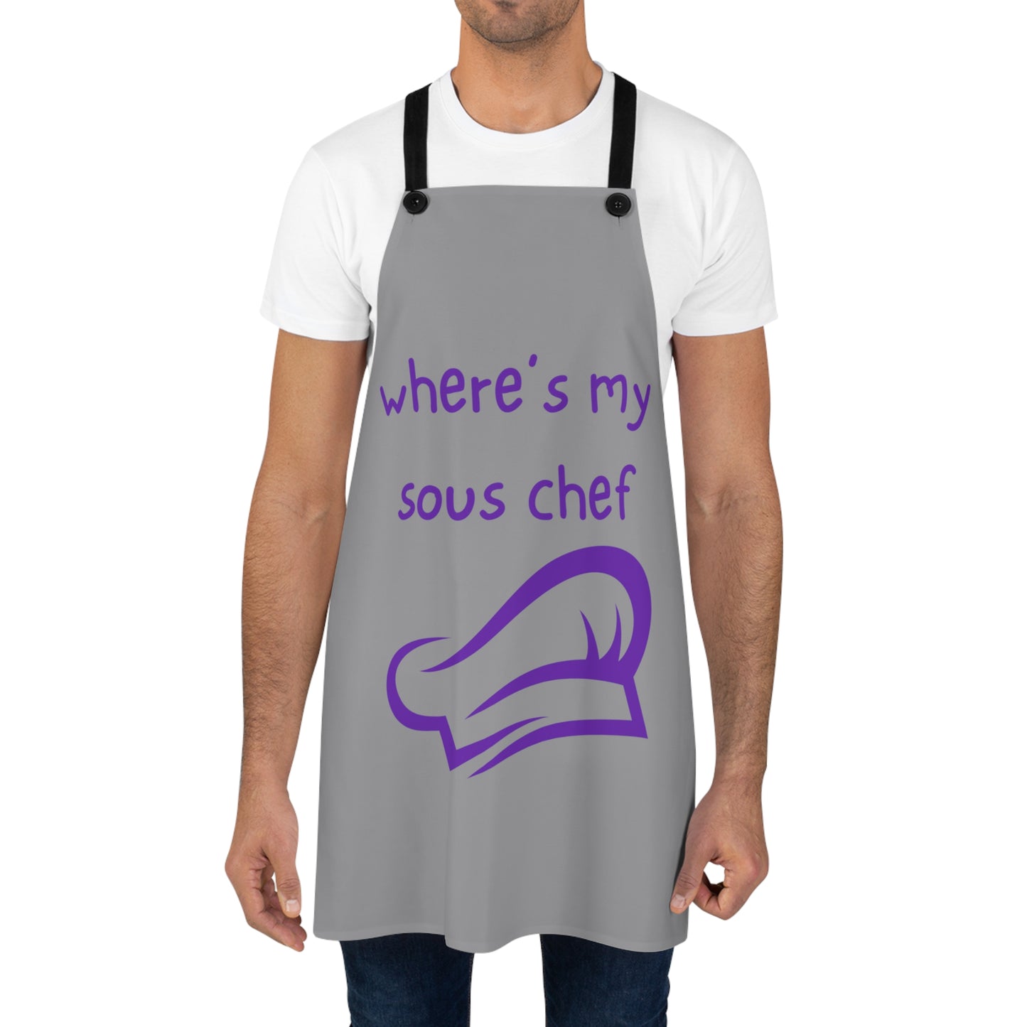 "Where's My Sous Chef" Apron SC25plg