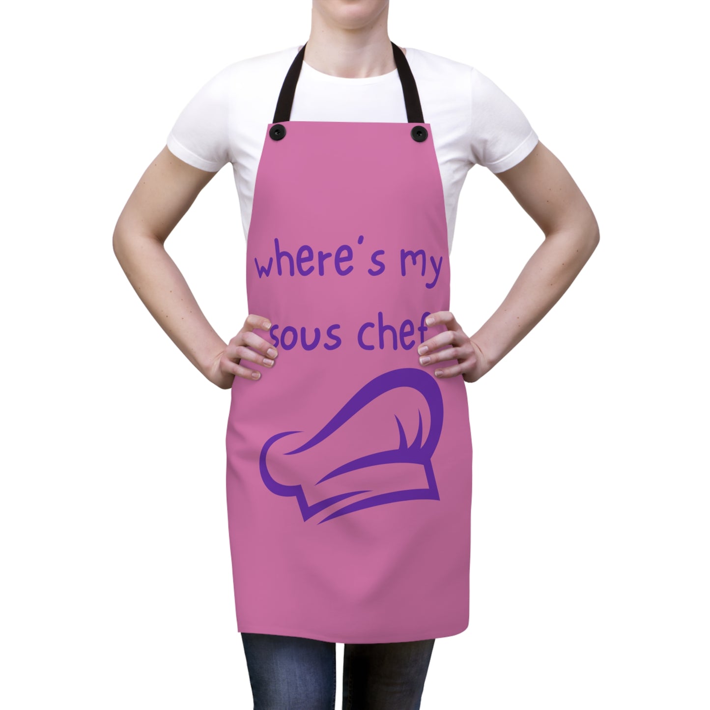 "Where's My Sous Chef" Apron SC25plp