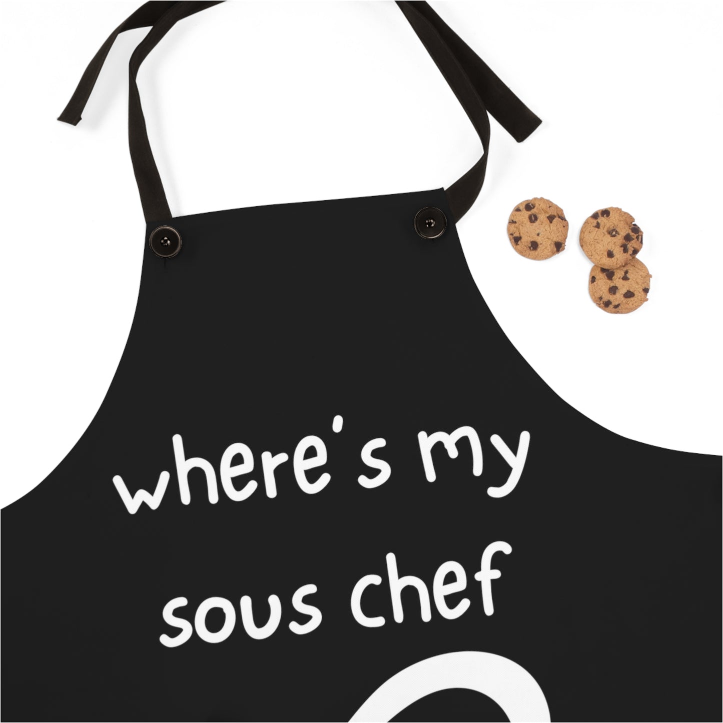 "Where's My Sous Chef" Apron SC45wb
