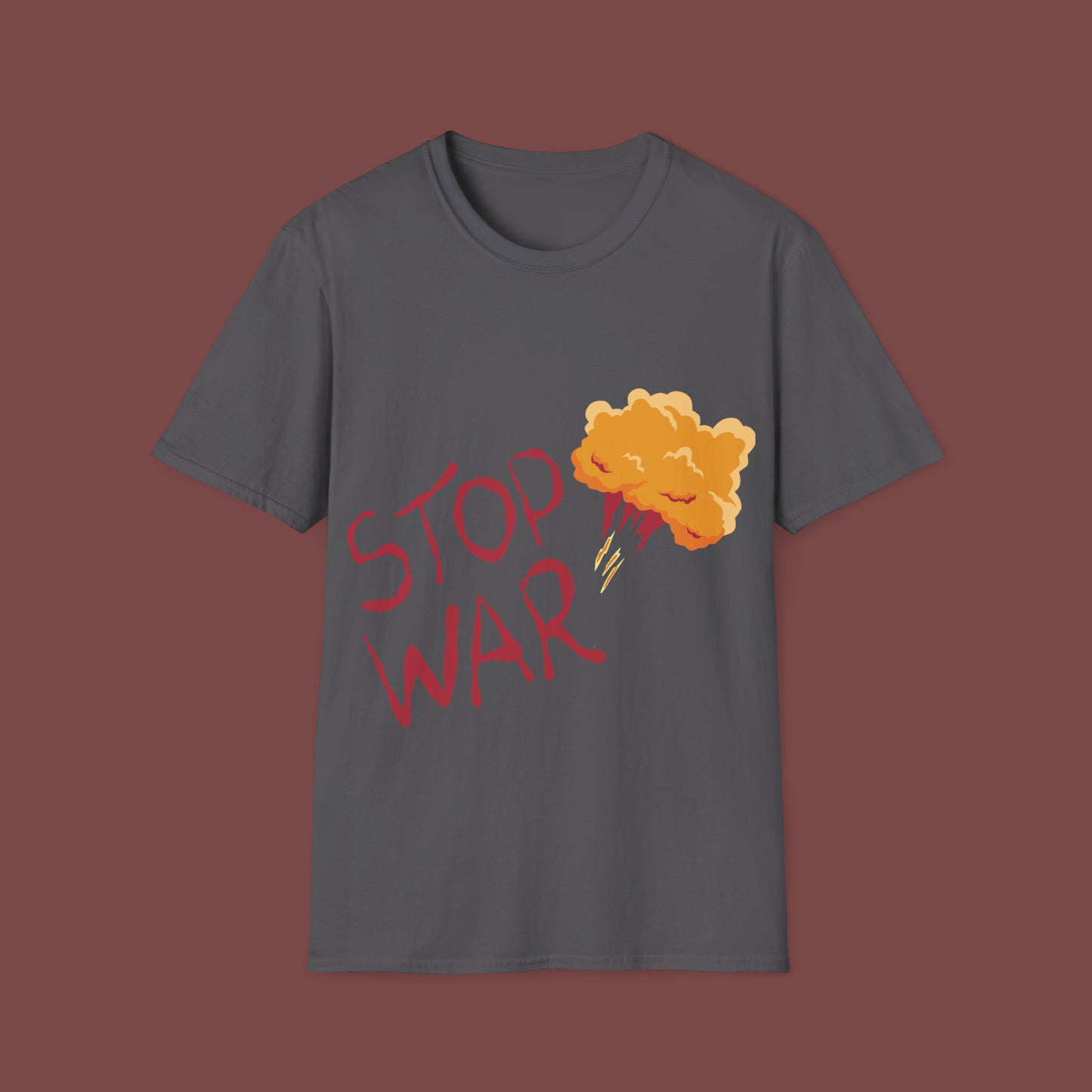 Stop War Unisex Short Sleeve T-Shirt SW.101vx