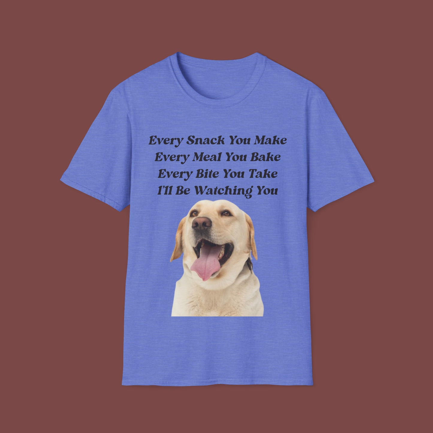 "Every Snack You Make - White Lab" Unisex Short Sleeve T-Shirt ESYM.SS01wl