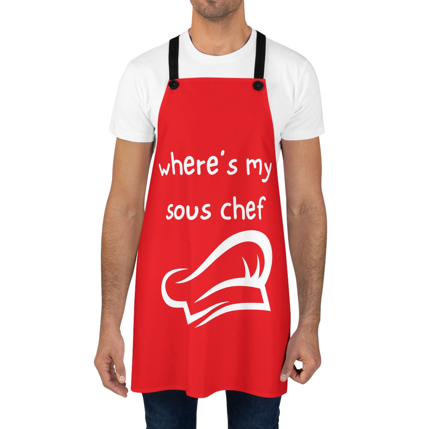 "Where's My Sous Chef" Apron SC45wr