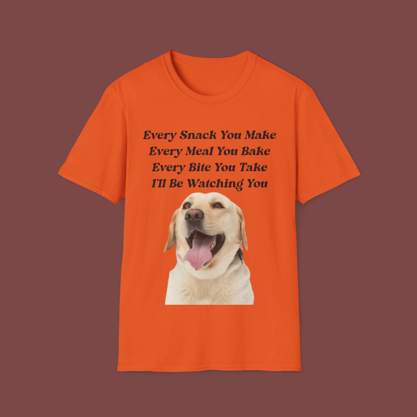 "Every Snack You Make - White Lab" Unisex Short Sleeve T-Shirt ESYM.SS01wl