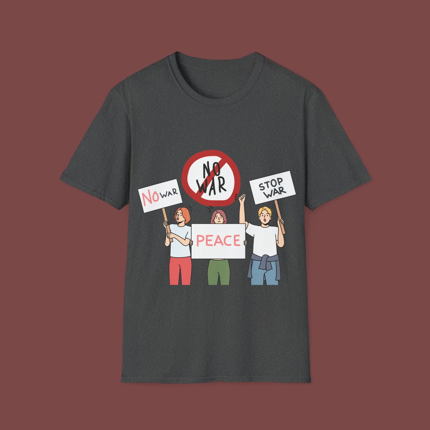 Stop War Unisex Short Sleeve T-Shirt SW.SS001nx