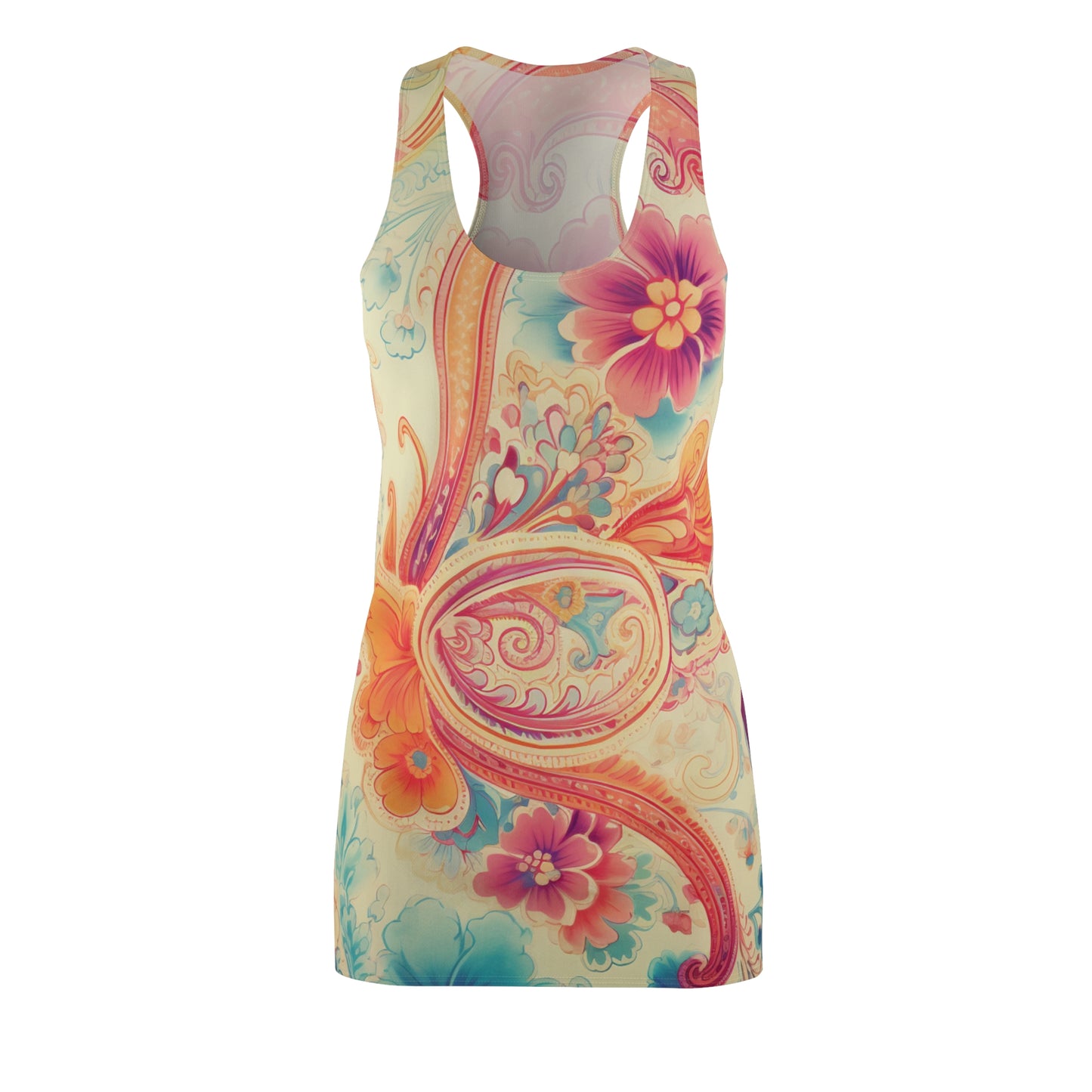 Women's Paisley Racerback Dress WRBD.001P1