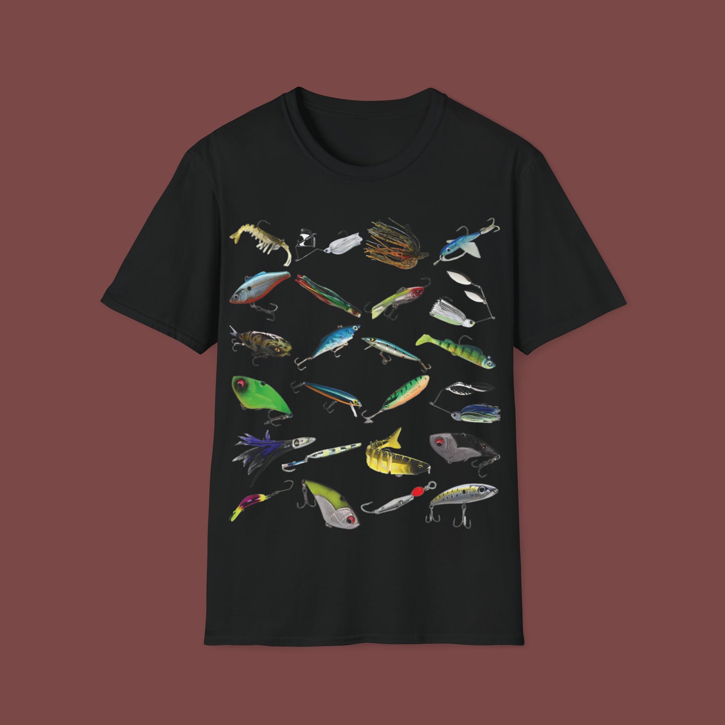 "Lures, Lures, Lures" Unisex Short Sleeve T-Shirt LUR.SSa2bx