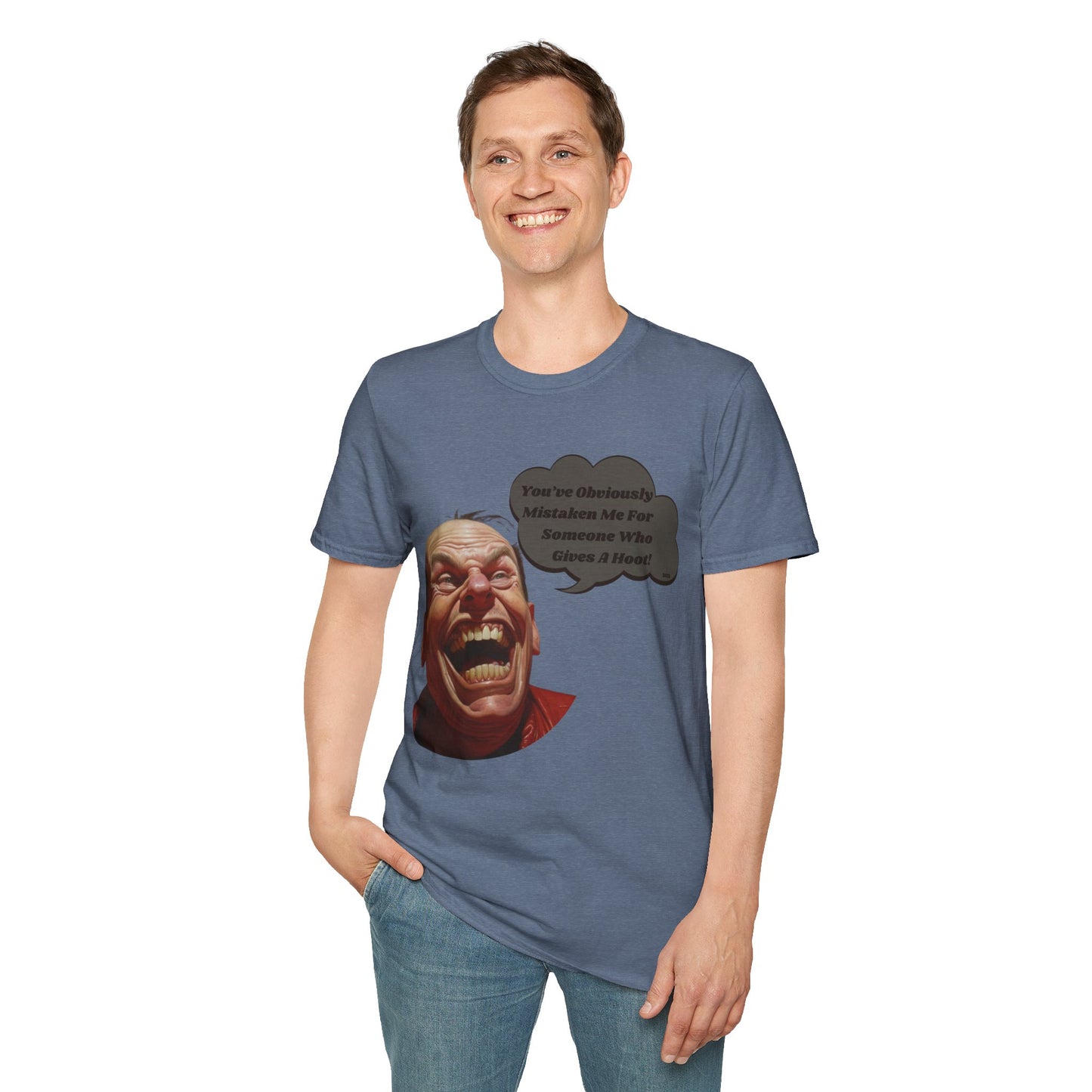"Who Gives A Hoot" Unisex Short Sleeve T-Shirt WGH.SSa2zx