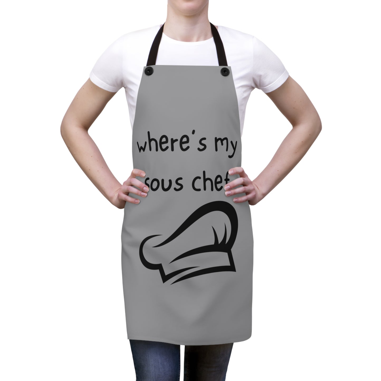 "Where's My Sous Chef" Apron SC15bg