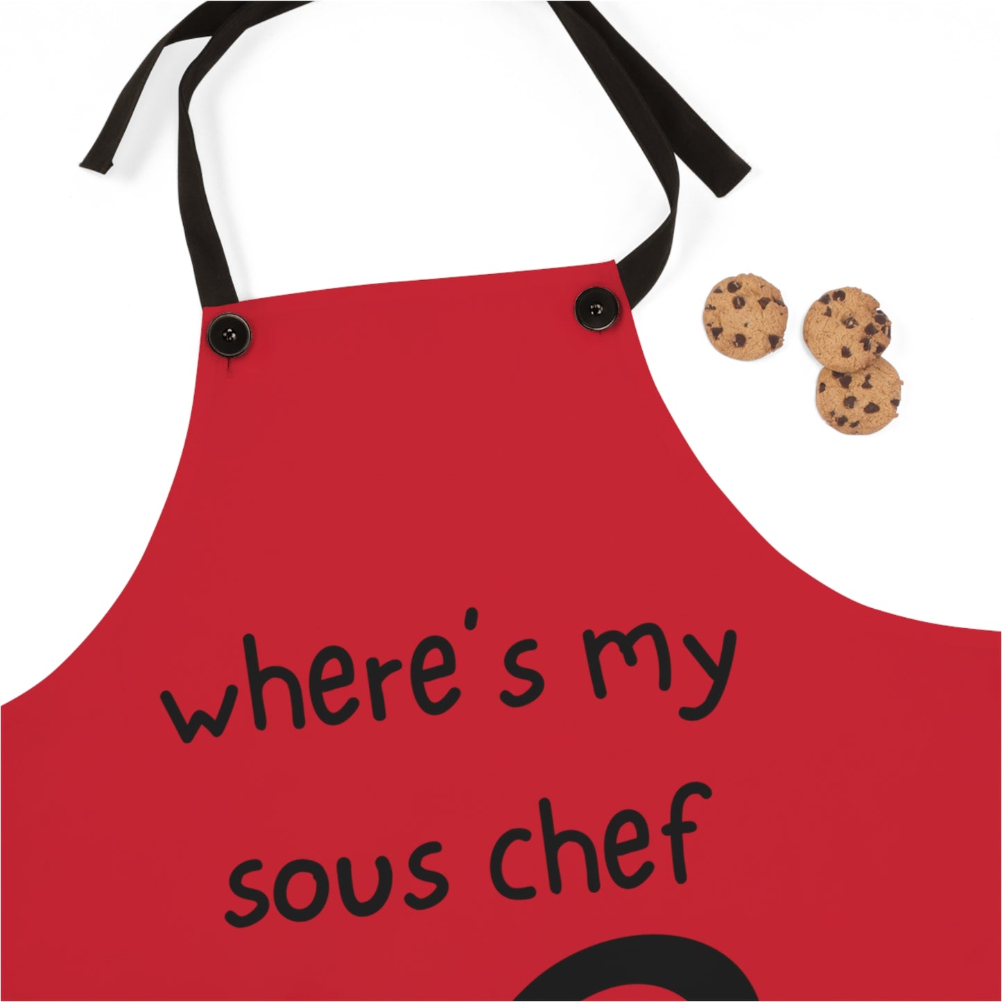 "where's my sous chef" Apron W511br