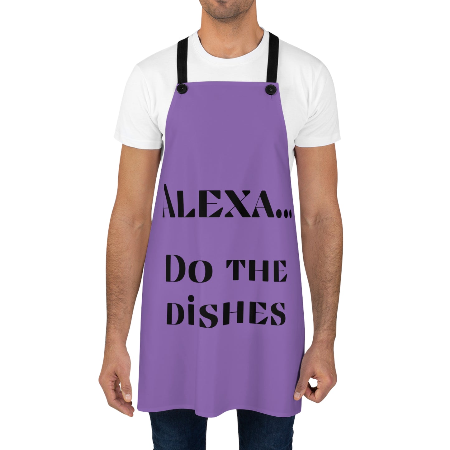 "Alexa... Do the dishes" Apron A325blp