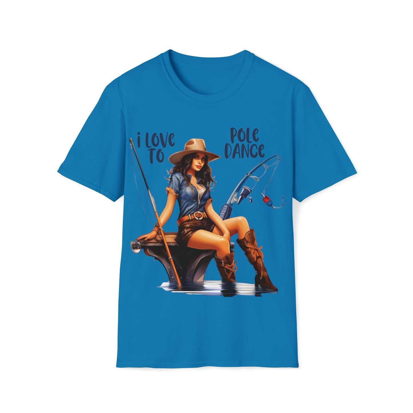 "I Love To Pole Dance" Unisex Short Sleeve T-Shirt PD.SS01