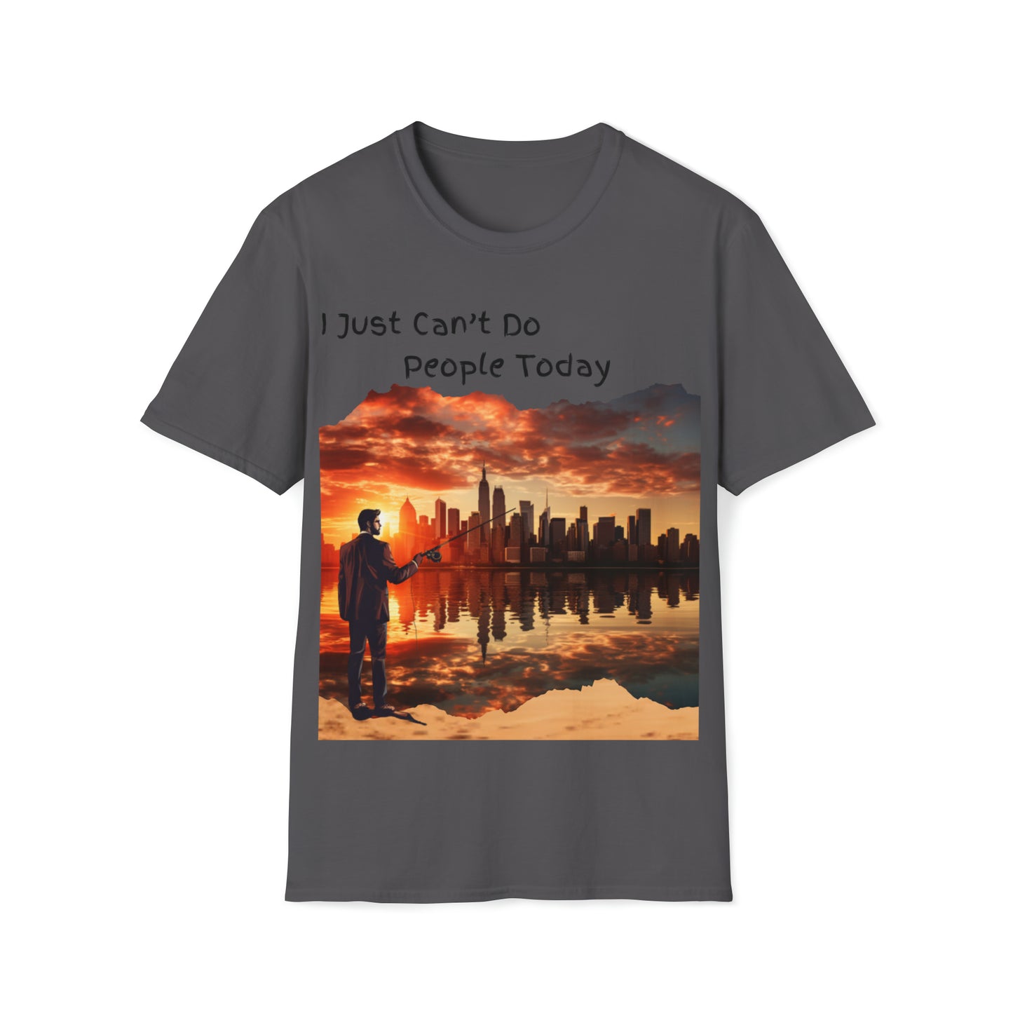 "I Can't Do People Today" Unisex Short Sleeve T-Shirt CDPT.SS01x