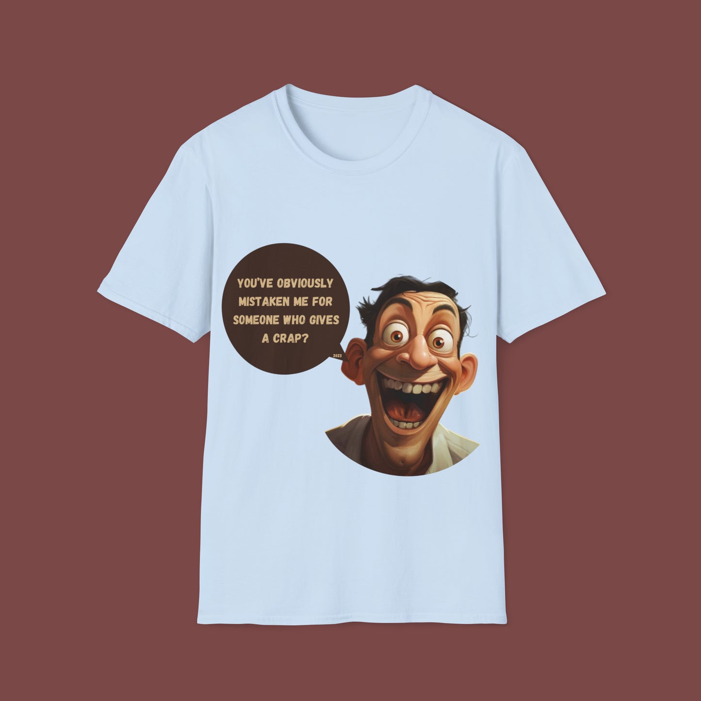 "Who Gives A Crap" Unisex Short Sleeve T-Shirt WGC.SS4cx