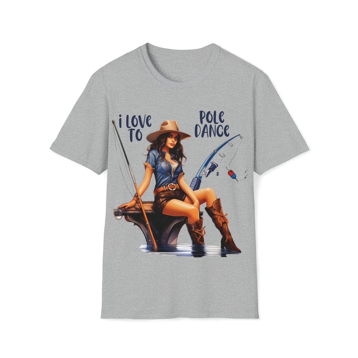 "I Love To Pole Dance" Unisex Short Sleeve T-Shirt PD.SS01