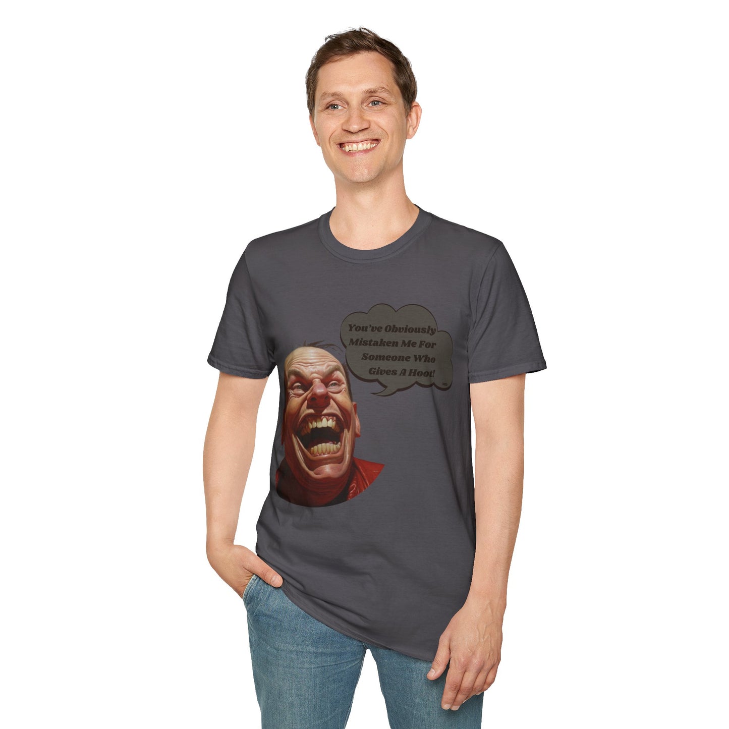 "Who Gives A Hoot" Unisex Short Sleeve T-Shirt WGH.SSa2zx