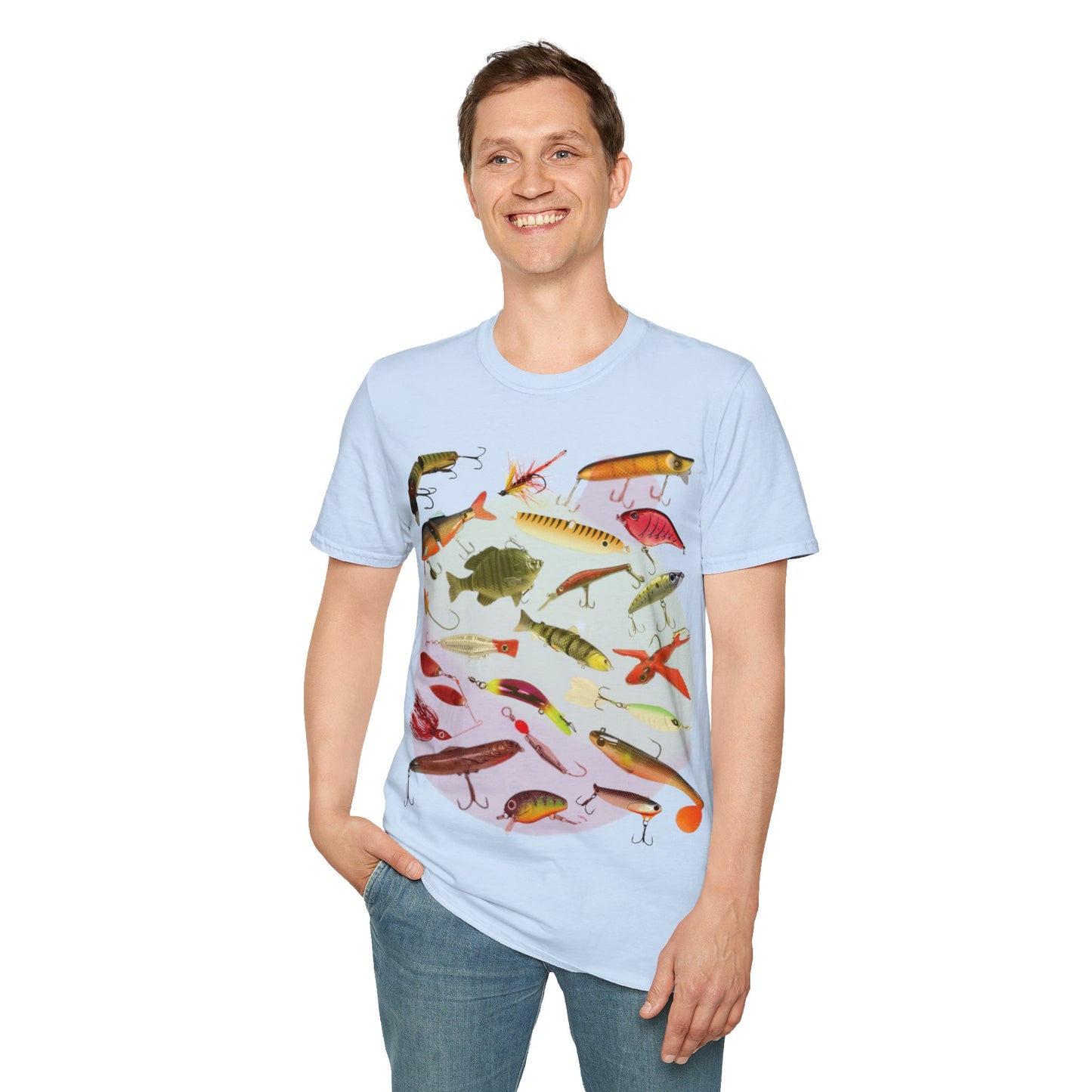 "Lures, Lures, Lures" Unisex Short Sleeve T-Shirt LUR.SSa4ax