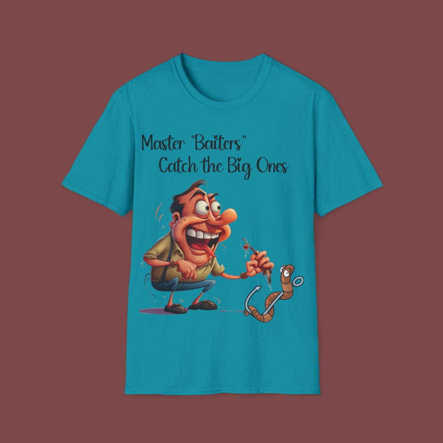 "Master Baiters Catch the Big Ones" Unisex Short Sleeve T-Shirt MB.SS1x