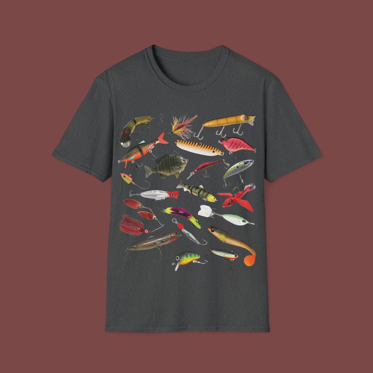 "Lures, Lures, Lures" Unisex Short Sleeve T-Shirt LUR.SSa3x