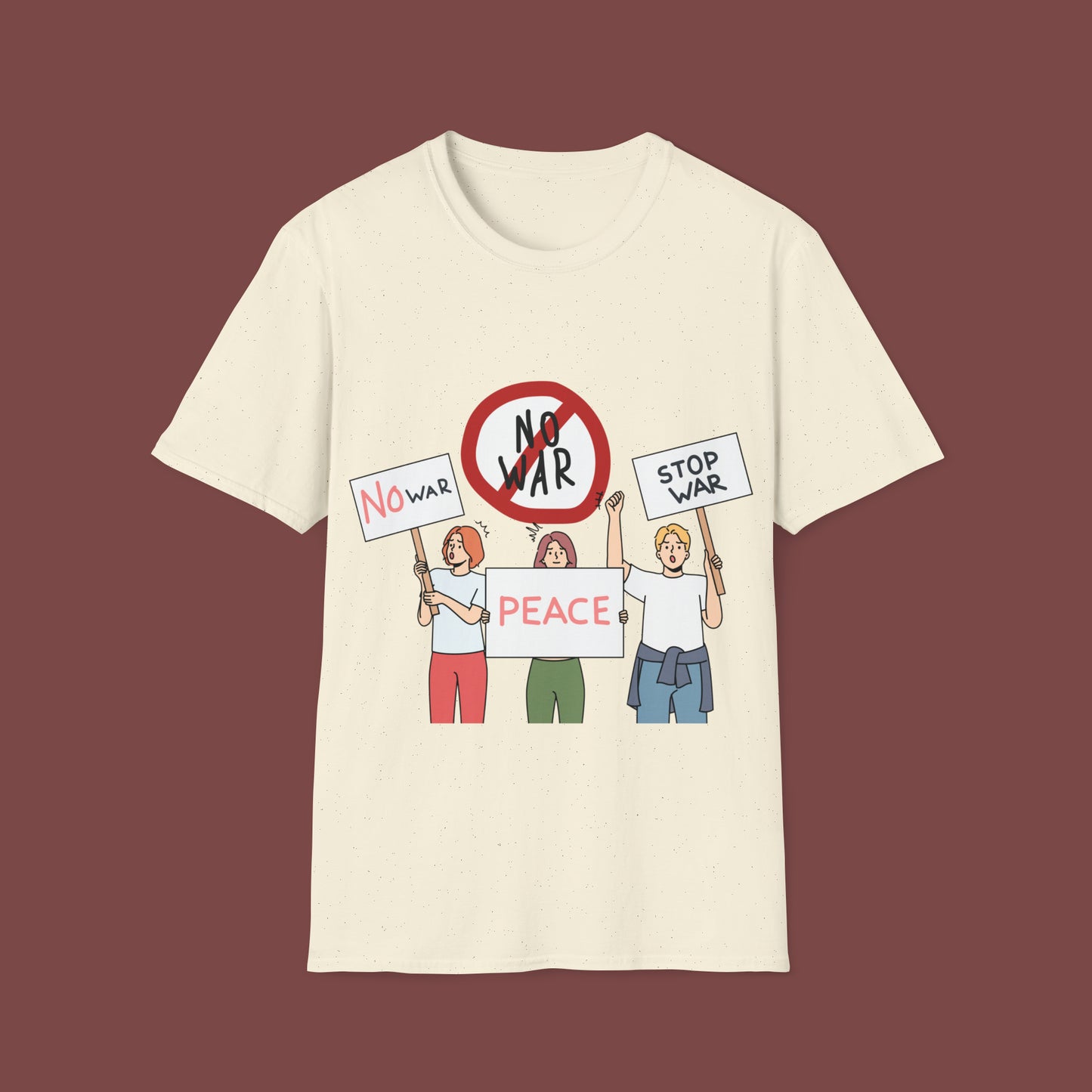 Stop War Unisex Short Sleeve T-Shirt SW.SS001nx