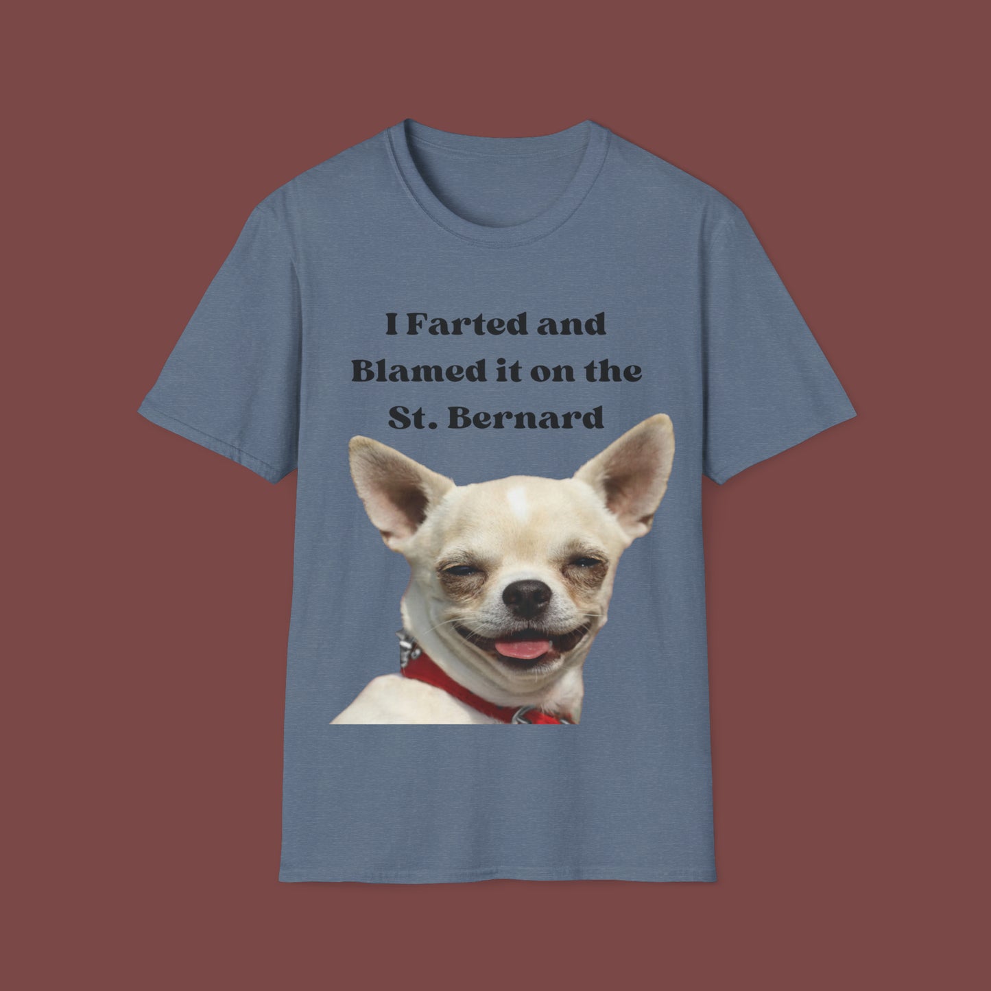 "It Was the St. Bernard" Unisex Short Sleeve T-Shirt TSB.SS10b