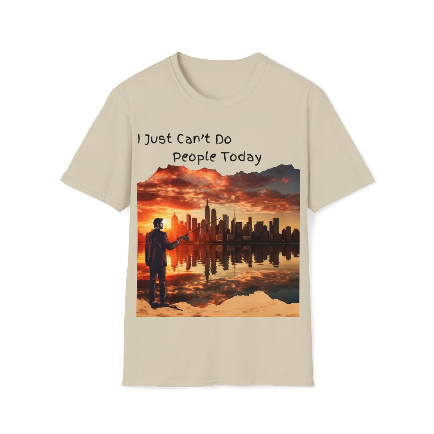 "I Can't Do People Today" Unisex Short Sleeve T-Shirt CDPT.SS01x