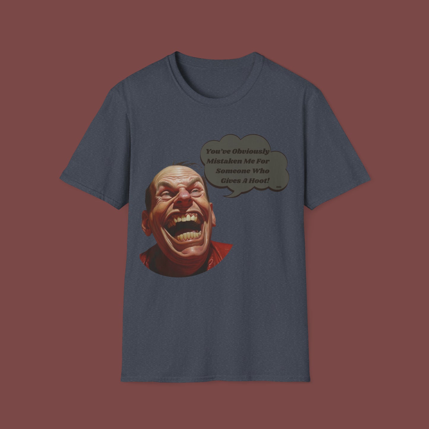 "Who Gives A Hoot" Unisex Short Sleeve T-Shirt WGH.SSa2zx