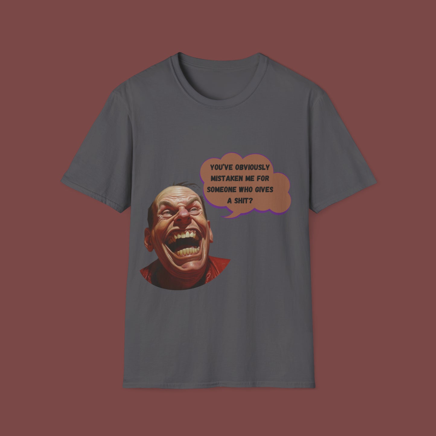 "Who Gives A Shit" Unisex Short Sleeve T-Shirt WGS.SSLq1x