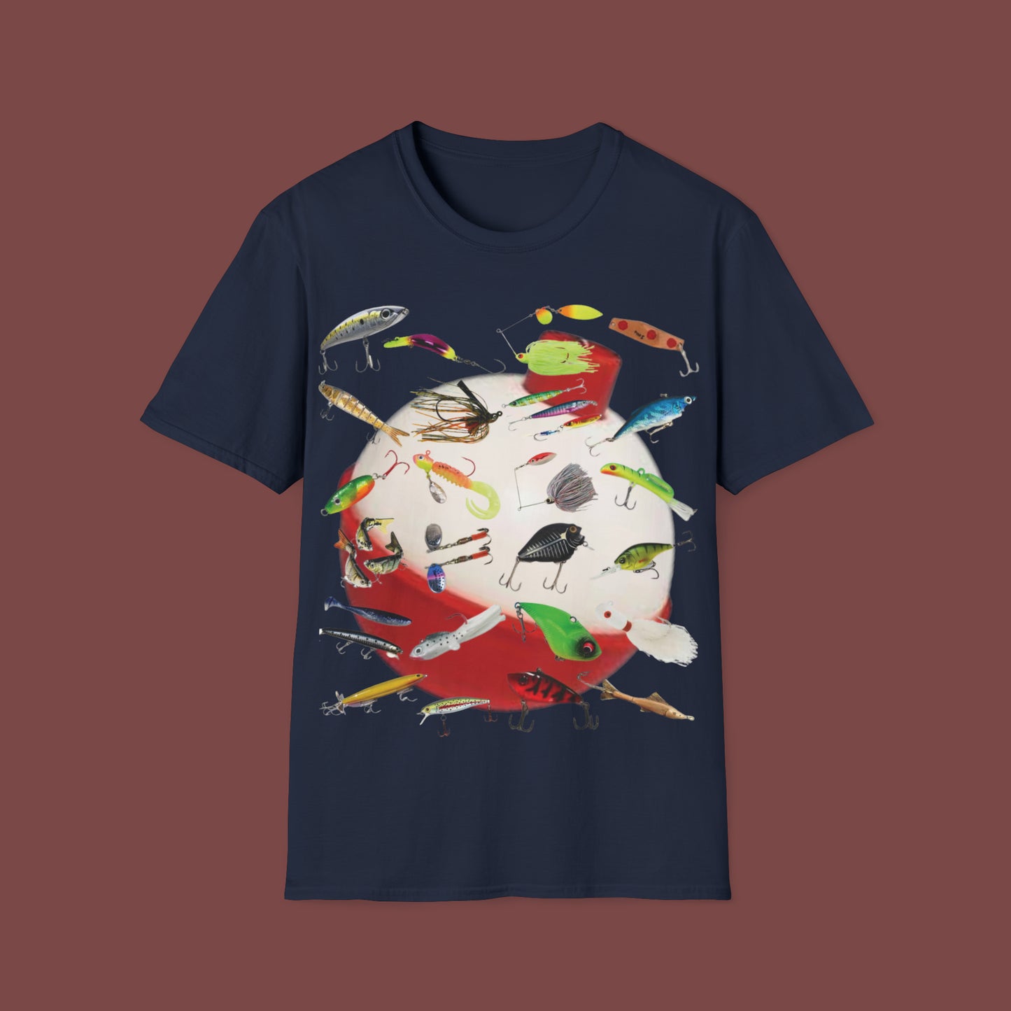 "Antique Fishing Reels" Unisex Short Sleeve T-Shirt AFR.SSa1cx