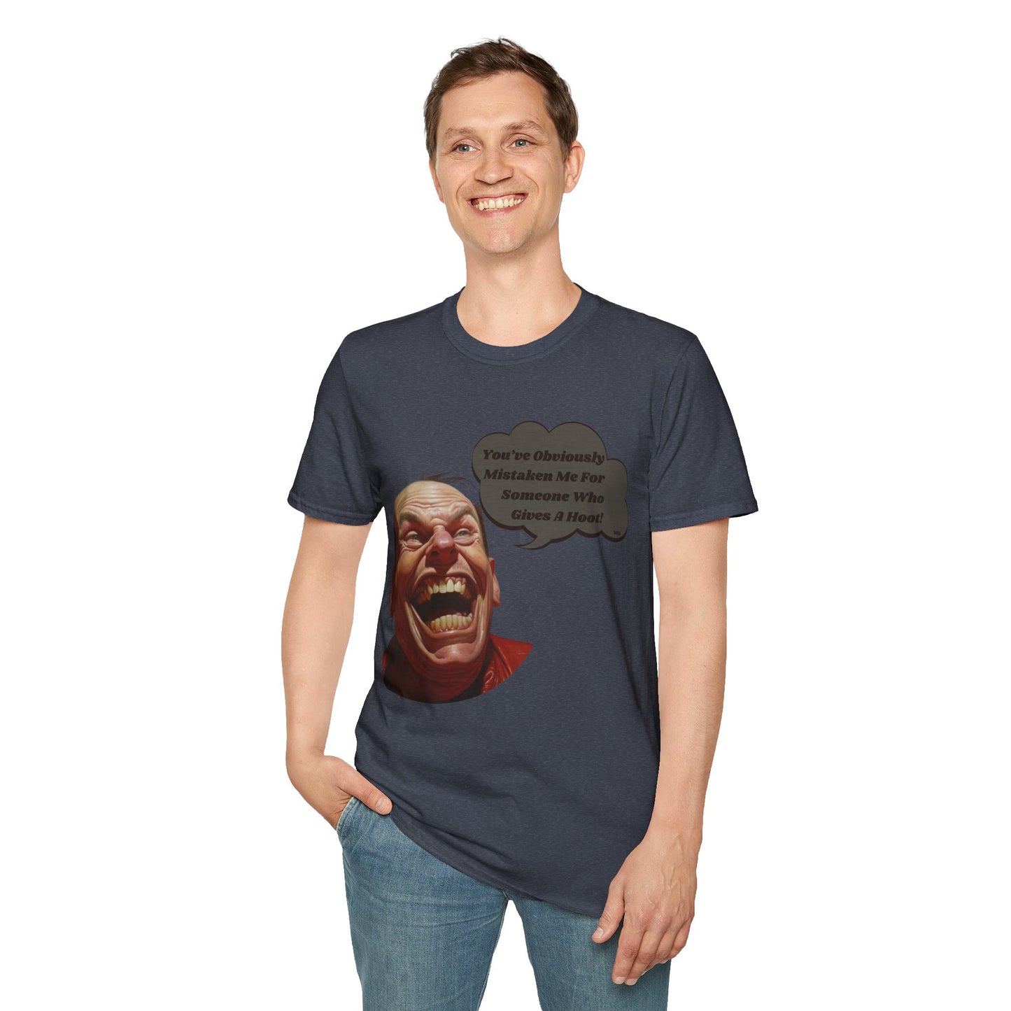 "Who Gives A Hoot" Unisex Short Sleeve T-Shirt WGH.SSa2zx