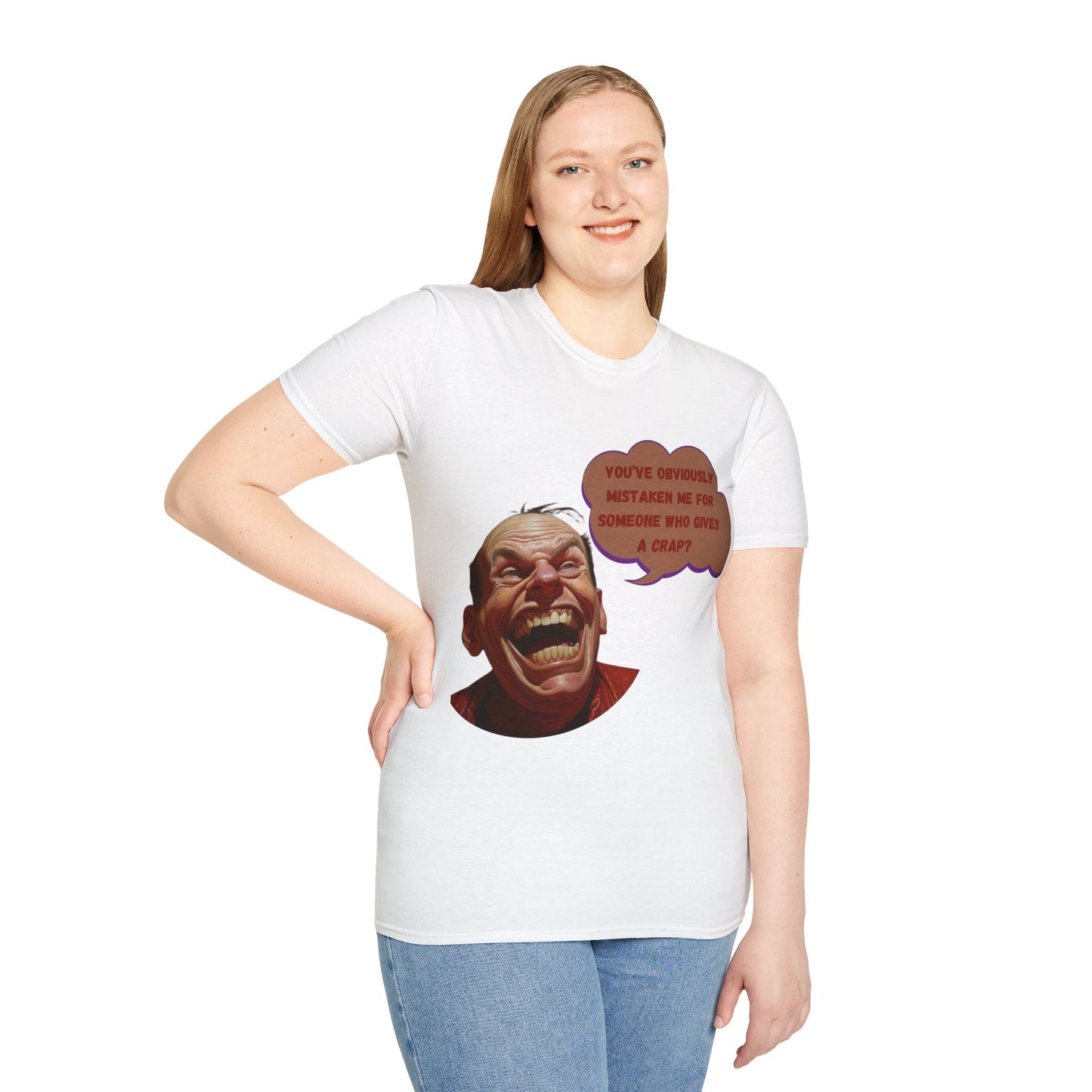 "Who Gives A Crap" Unisex Short Sleeve T-Shirt WGC.SSa7cx