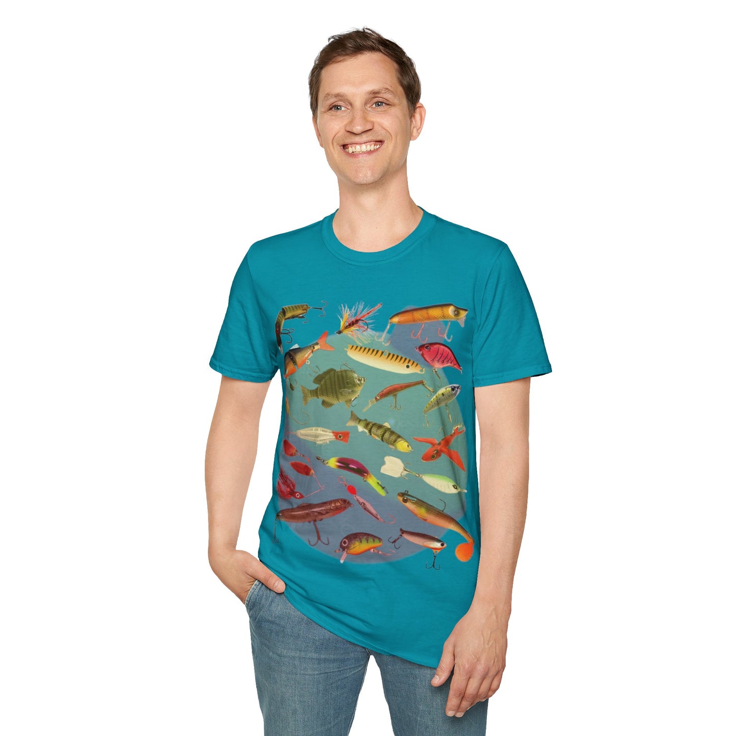 "Lures, Lures, Lures" Unisex Short Sleeve T-Shirt LUR.SSa4ax